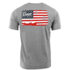 American Flag Boat Tee