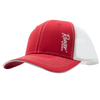 Red/White Logo Mesh Cap